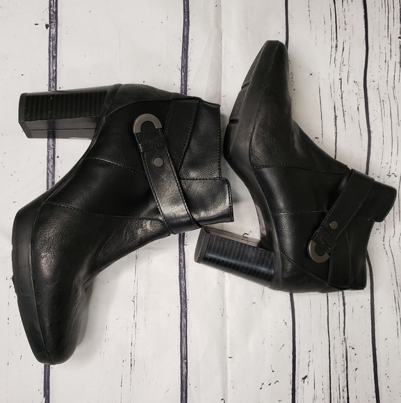 Geox Respira Italian Patent Black Boot Size 38 - Picture 5 of 11